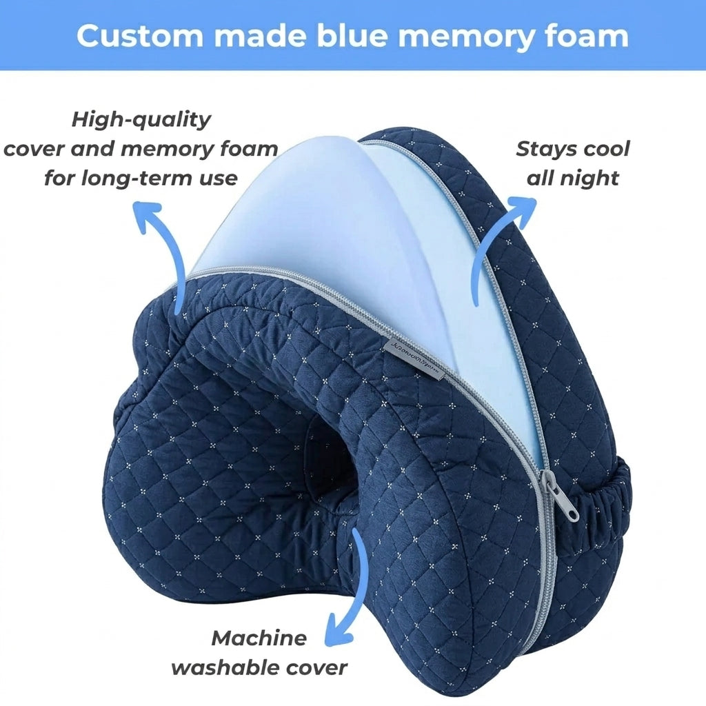 UNOVELLA™ Alignment Pillow for Side Sleepers